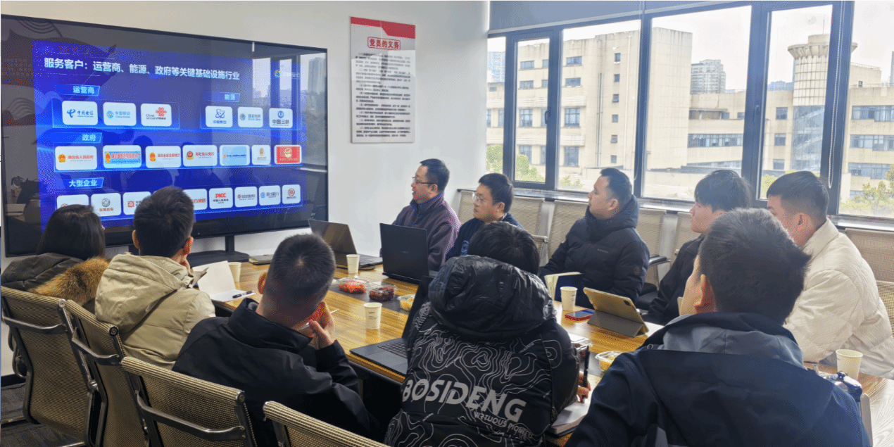 對外交流 | 共探AI+安全新范式 學院師生赴智網安云調研網絡技術開發